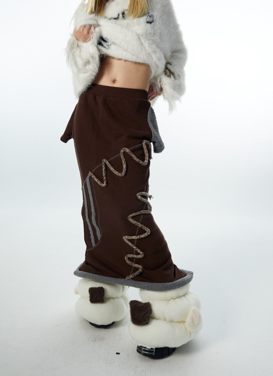 nit alcove 23AW Knit Maxi Skirt