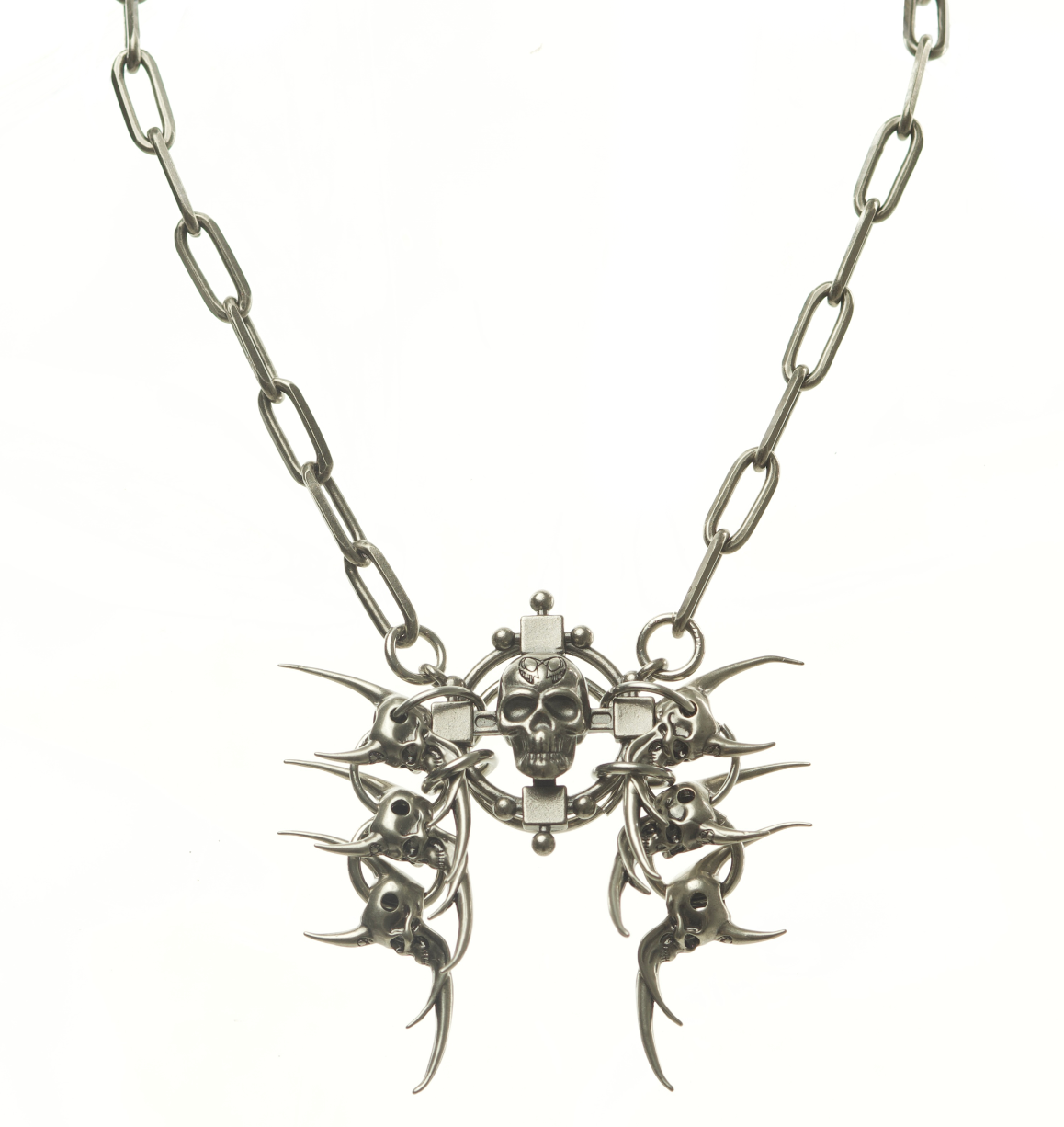 IIIMIII BlackPainting II Necklace #4