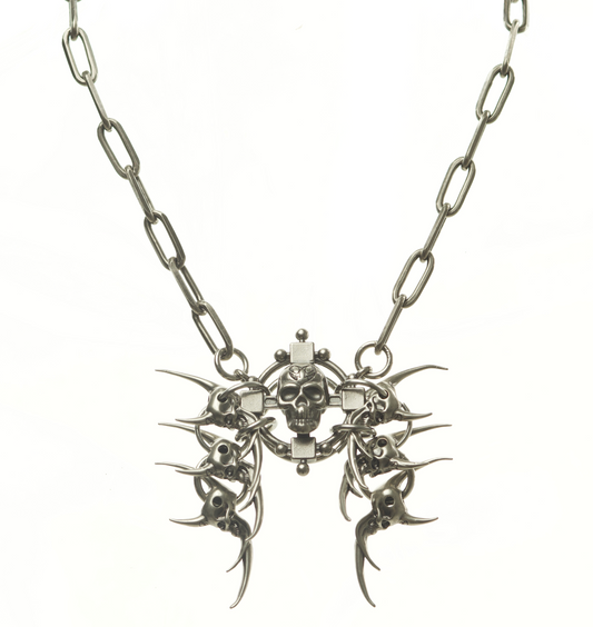 IIIMIII BlackPainting II Necklace #4