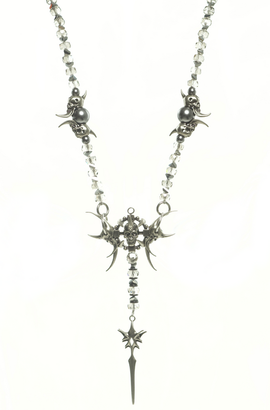 IIIMIII BlackPainting II Necklace #7