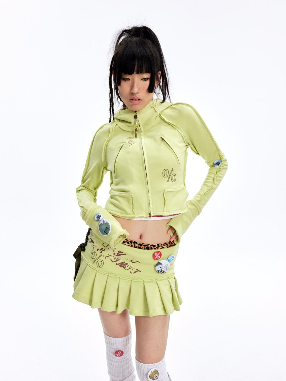 nit alcove 24SS Apple Green Jacket