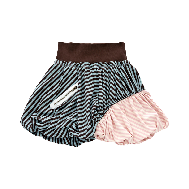 nit alcove 24SS Stripe 2-Way Skirt