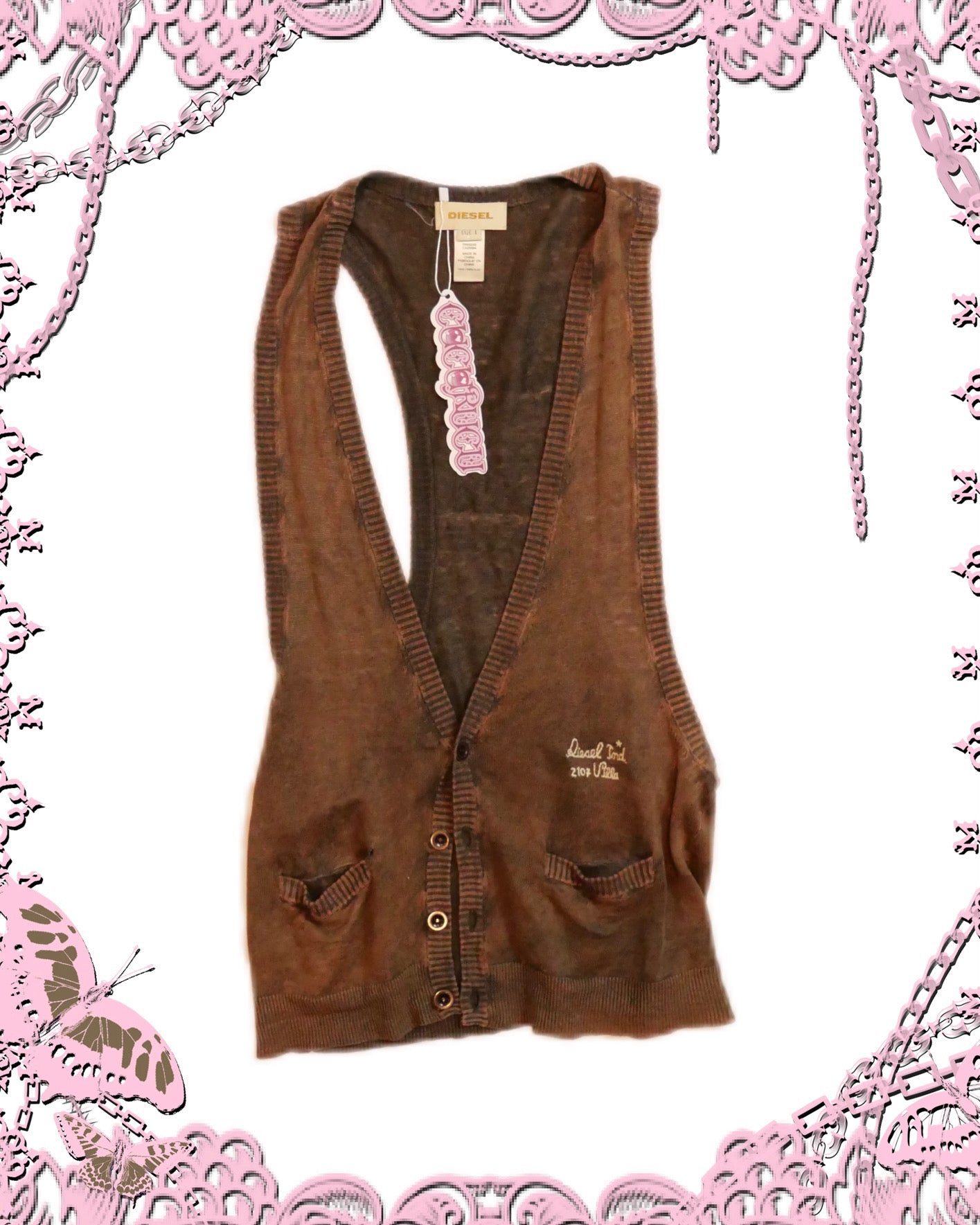Diesel Knit Vest
