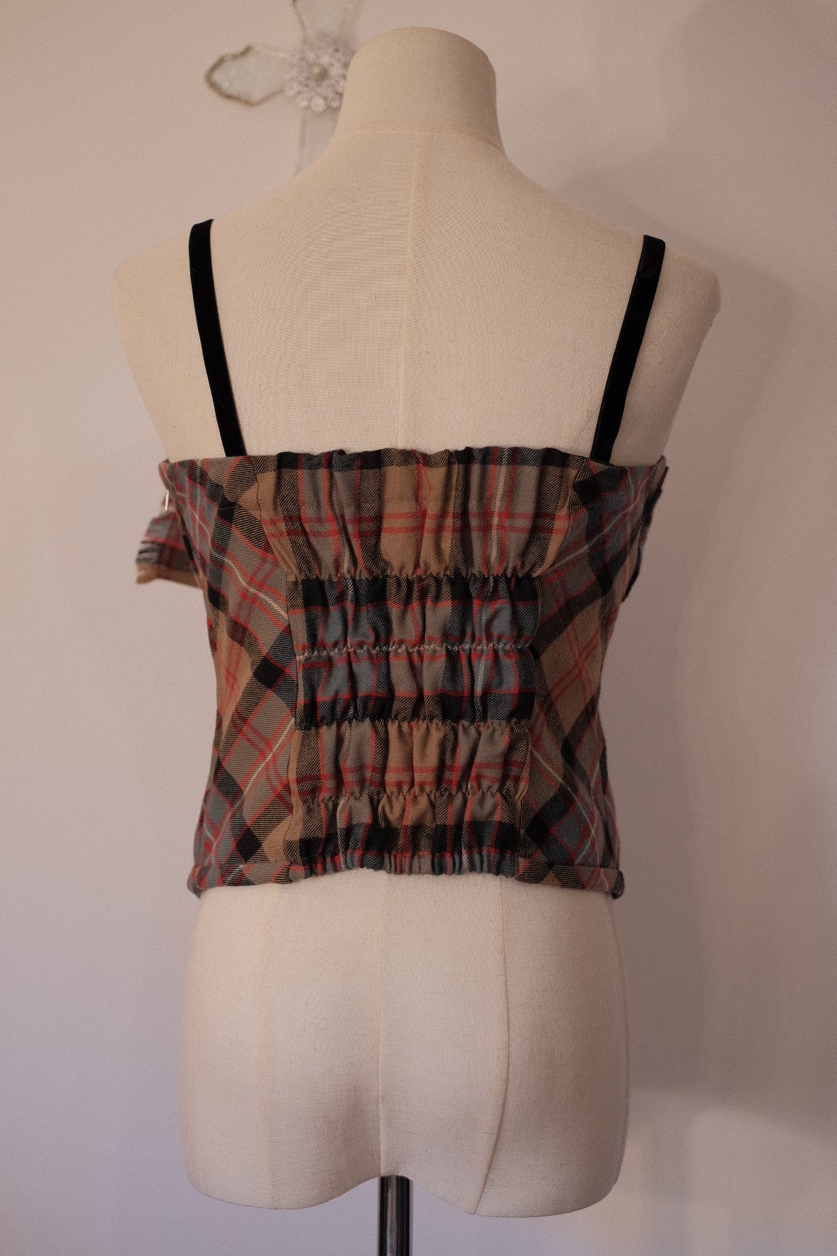 Jane Maple Plaid Tank Top