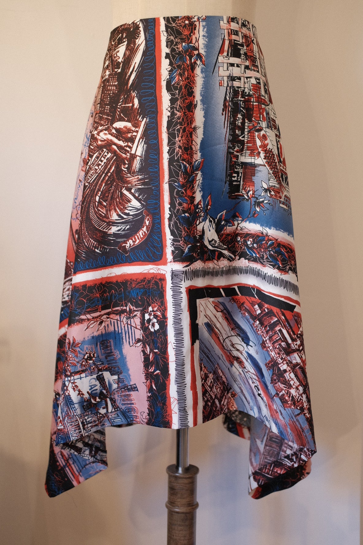 Jean Paul Gaultier Print Skirt