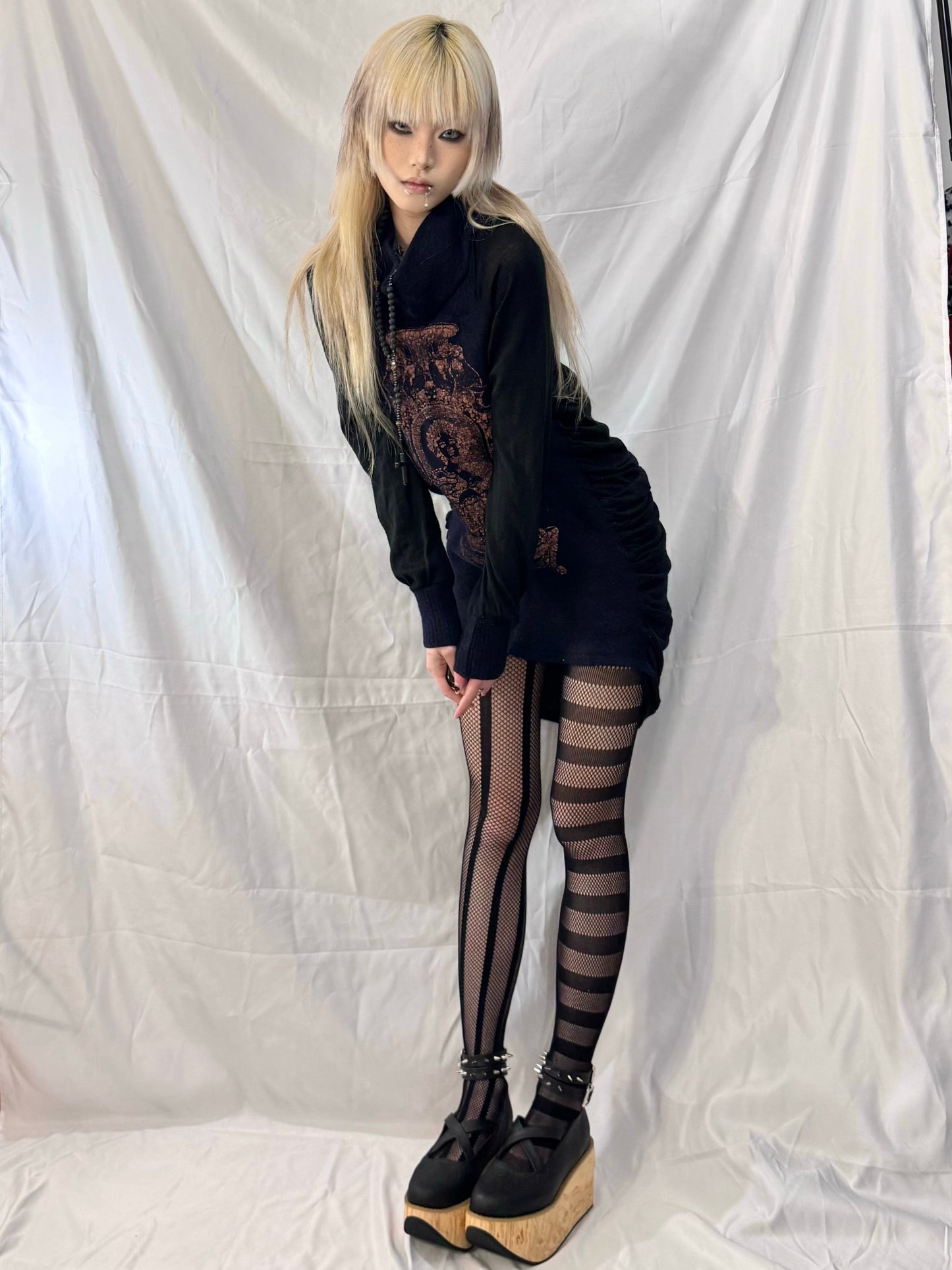 Vivienne Westwood High-Neck Long-Sleeves Top