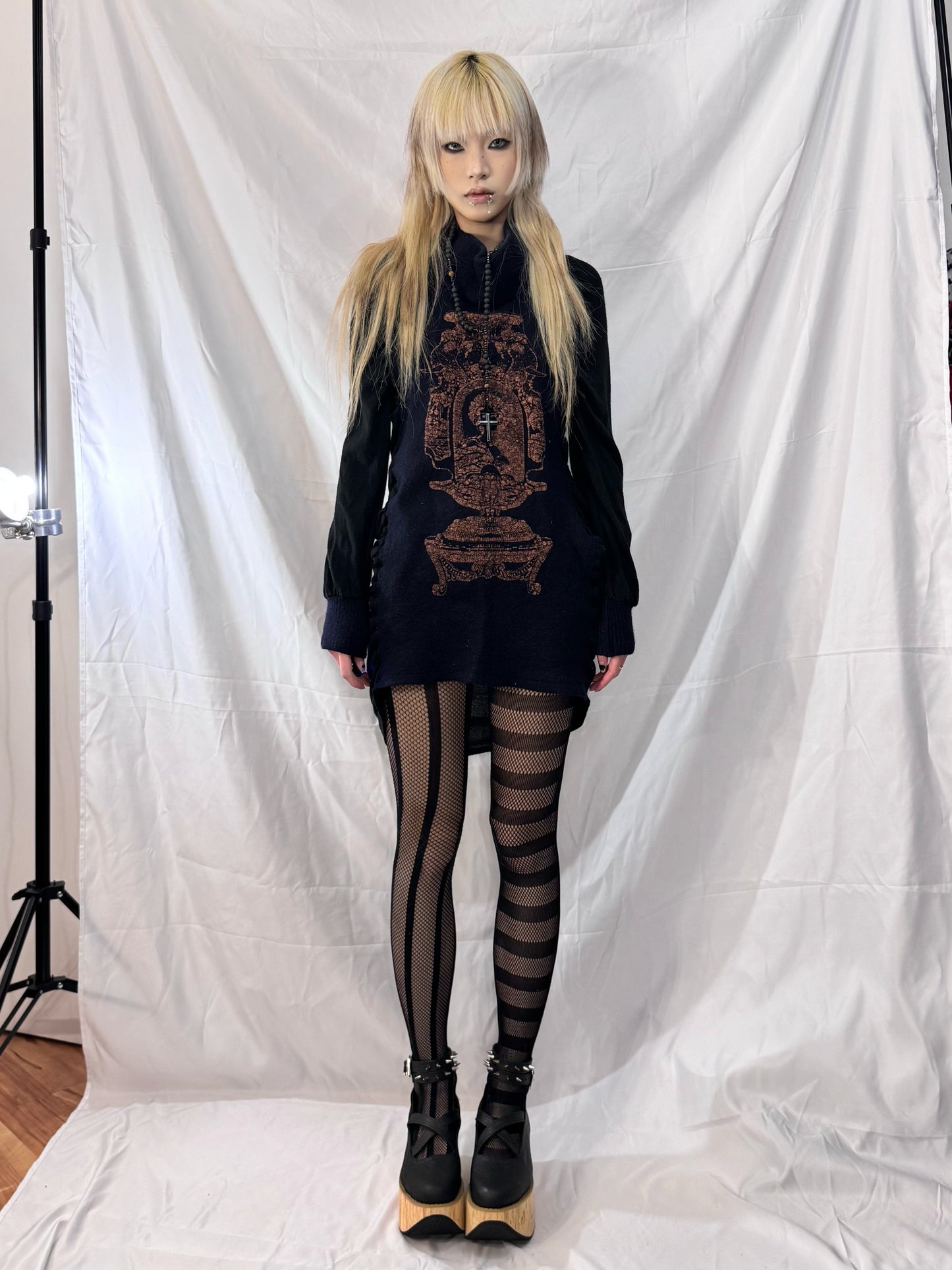 Vivienne Westwood High-Neck Long-Sleeves Top