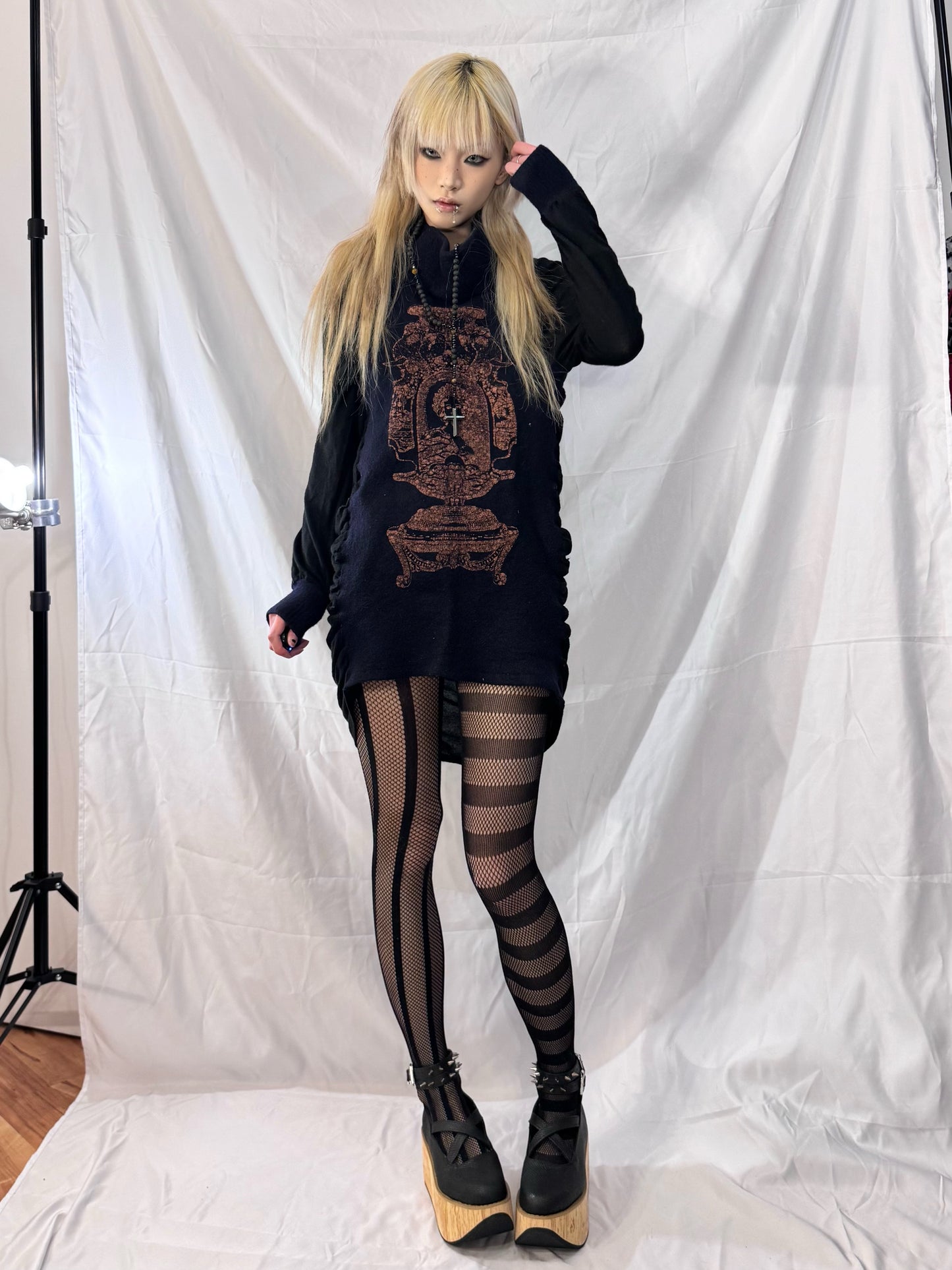 Vivienne Westwood High-Neck Long-Sleeves Top