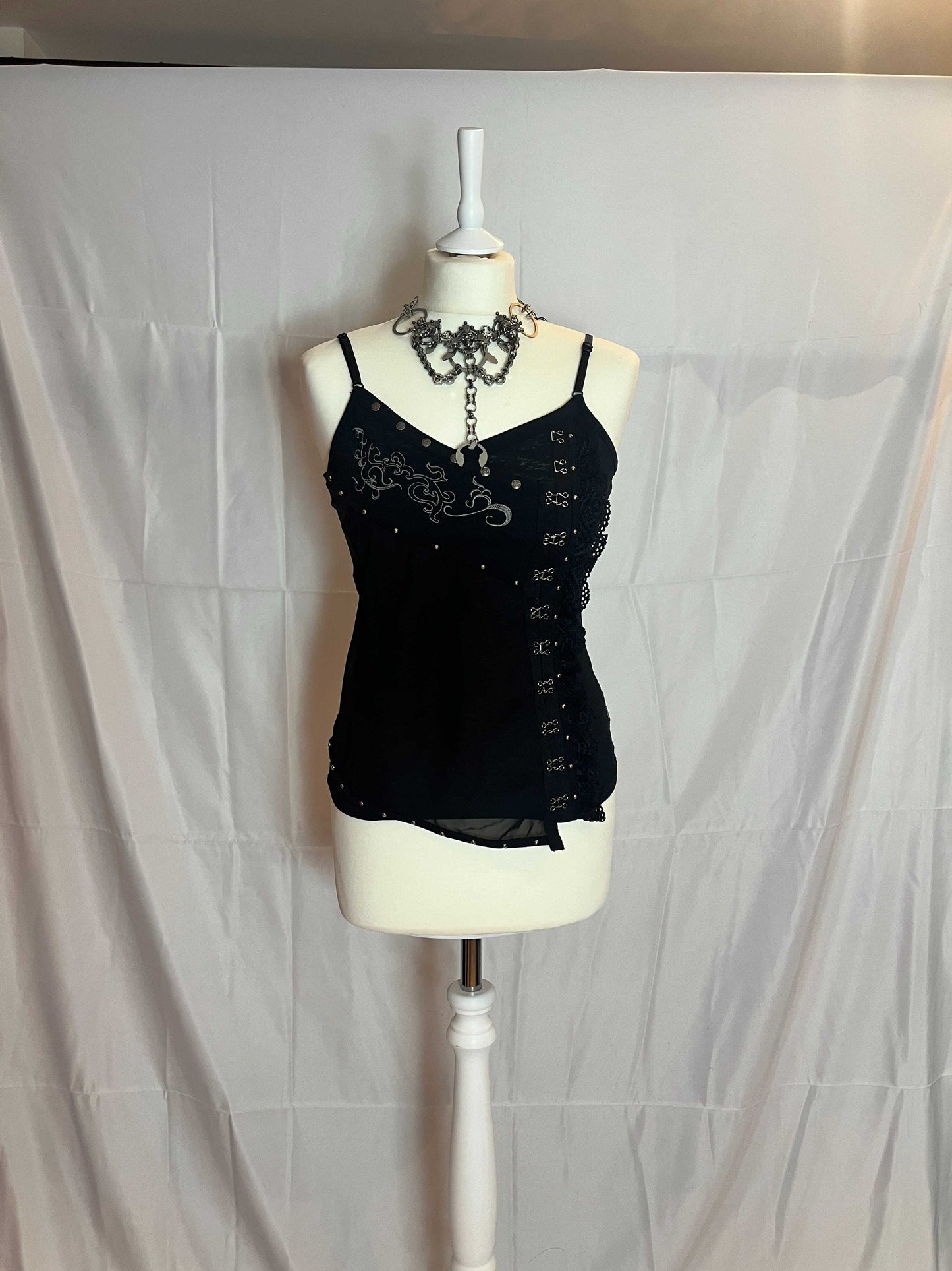 OZZ ON Dragon Print Tank Top