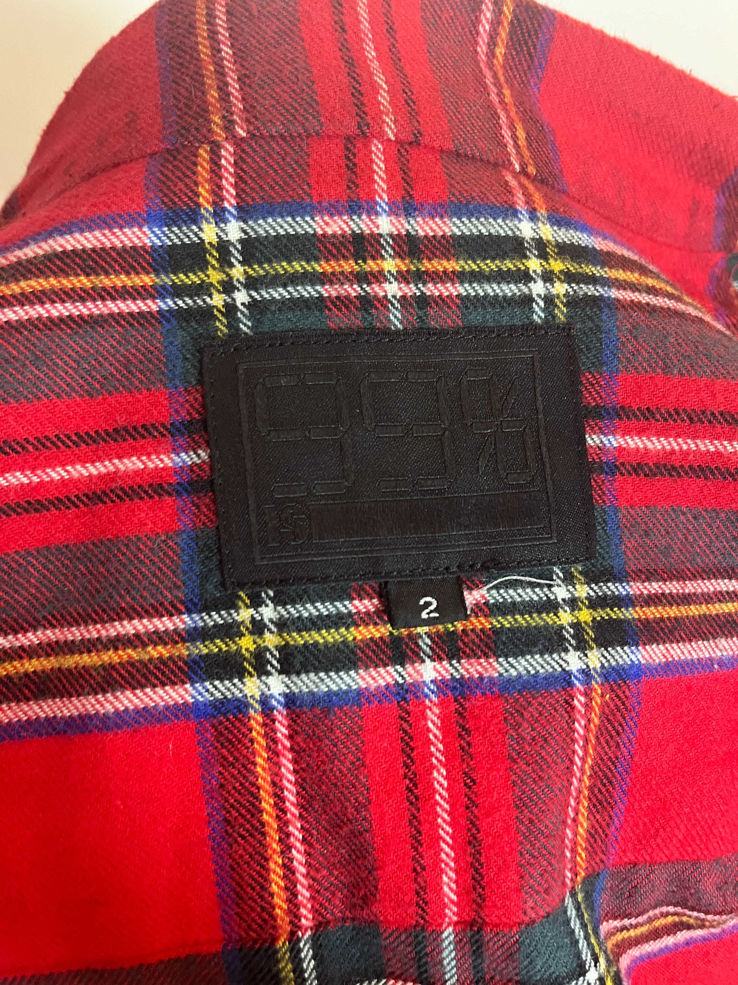 99%IS- Plaid Jacket