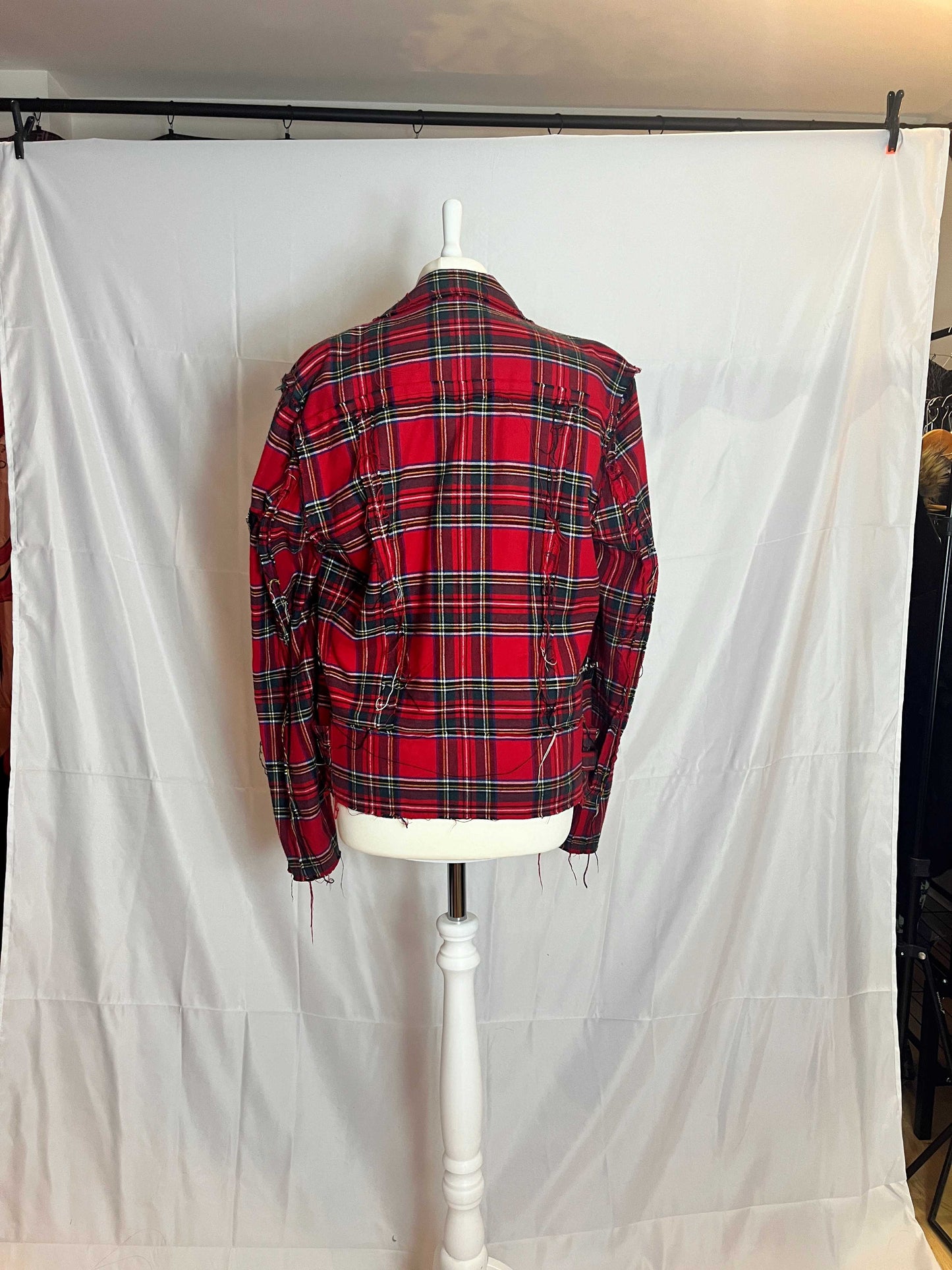 99%IS- Plaid Jacket