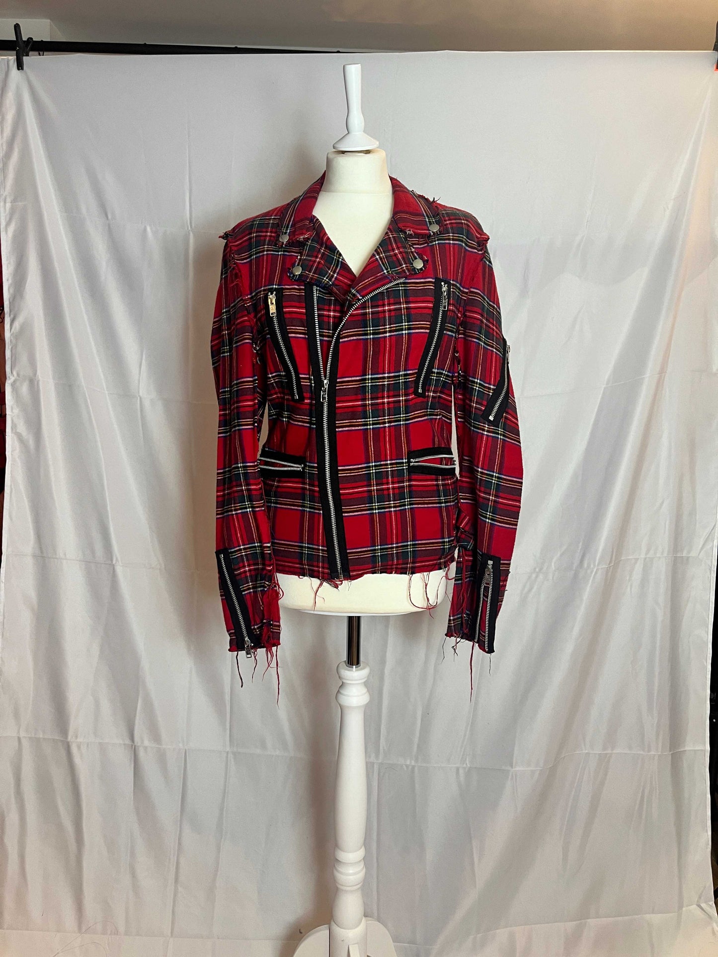 99%IS- Plaid Jacket