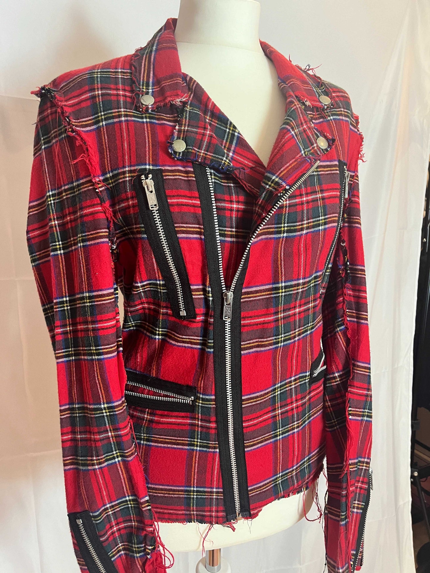 99%IS- Plaid Jacket