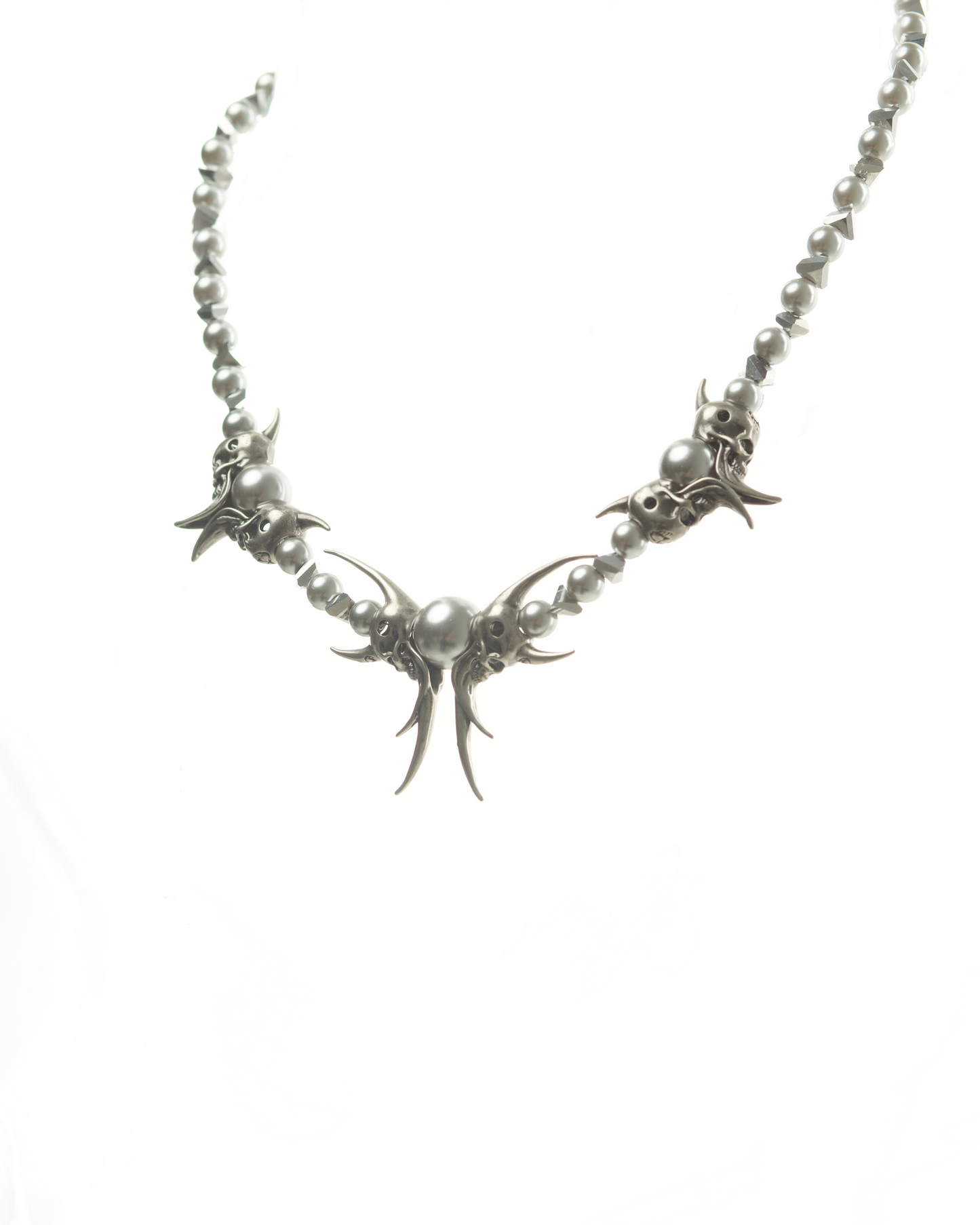 IIIMIII BlackPainting II Necklace #3