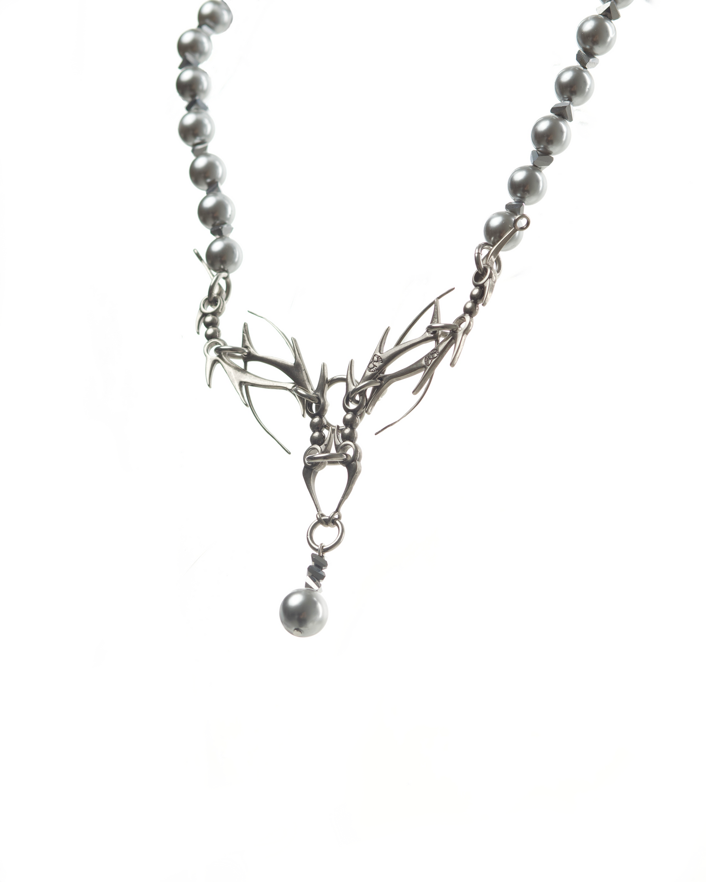 IIIMIII BlackPainting II Necklace #2
