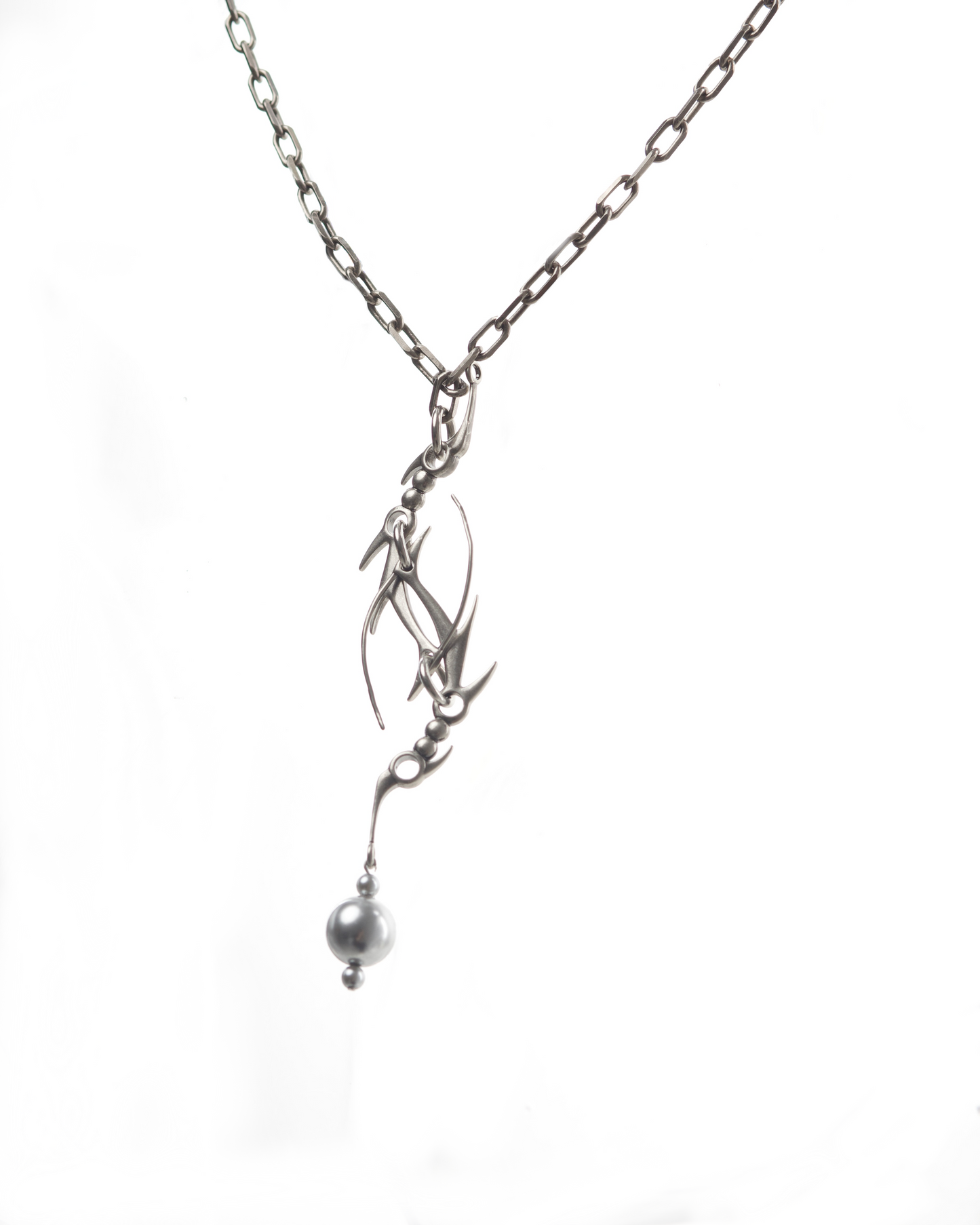 IIIMIII BlackPainting II Necklace #6