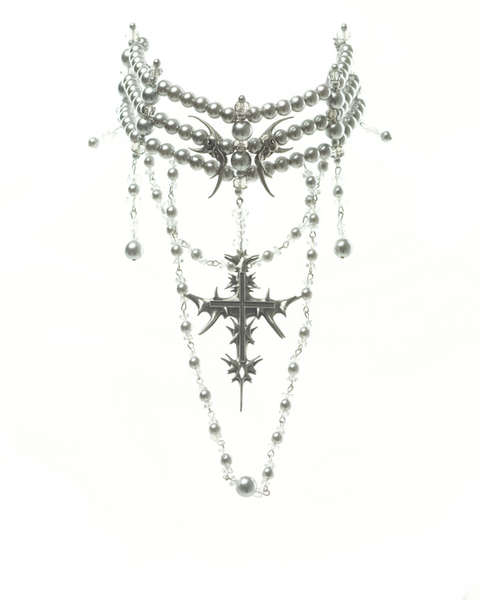 IIIMIII BlackPainting II Necklace #8