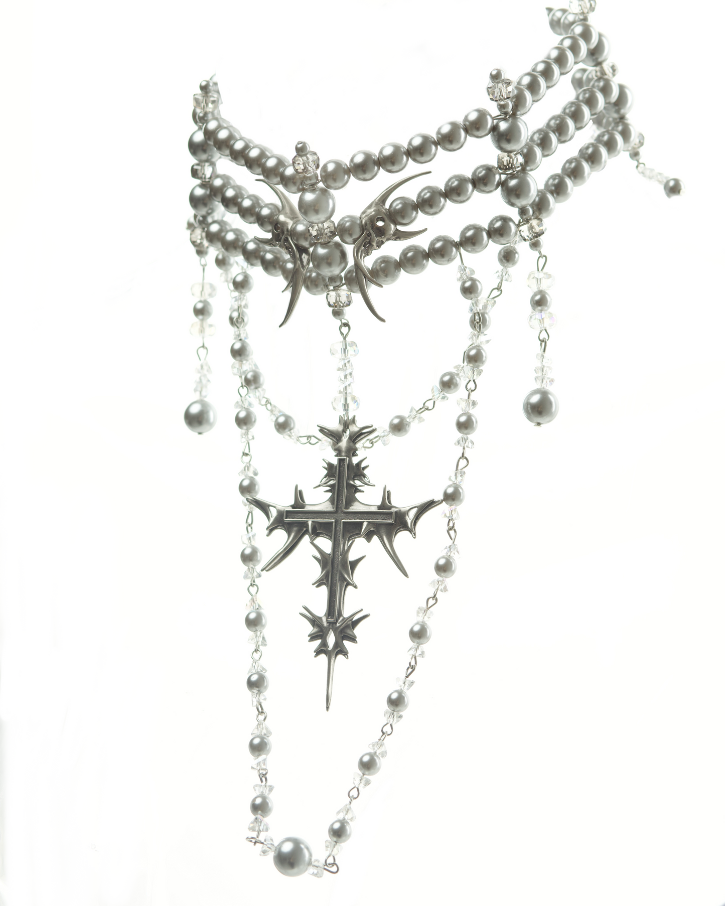 IIIMIII BlackPainting II Necklace #8