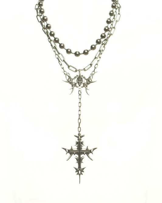 IIIMIII BlackPainting II Necklace #11