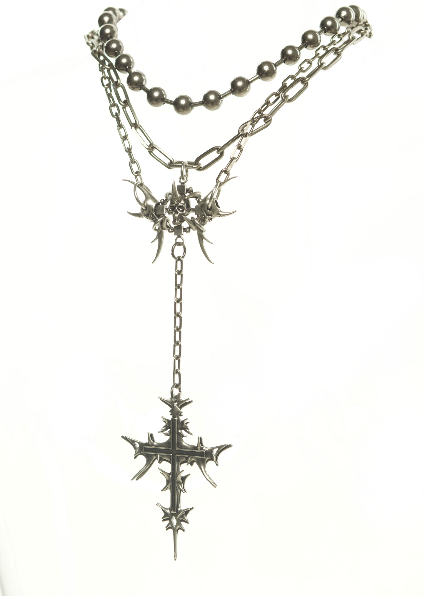 IIIMIII BlackPainting II Necklace #11
