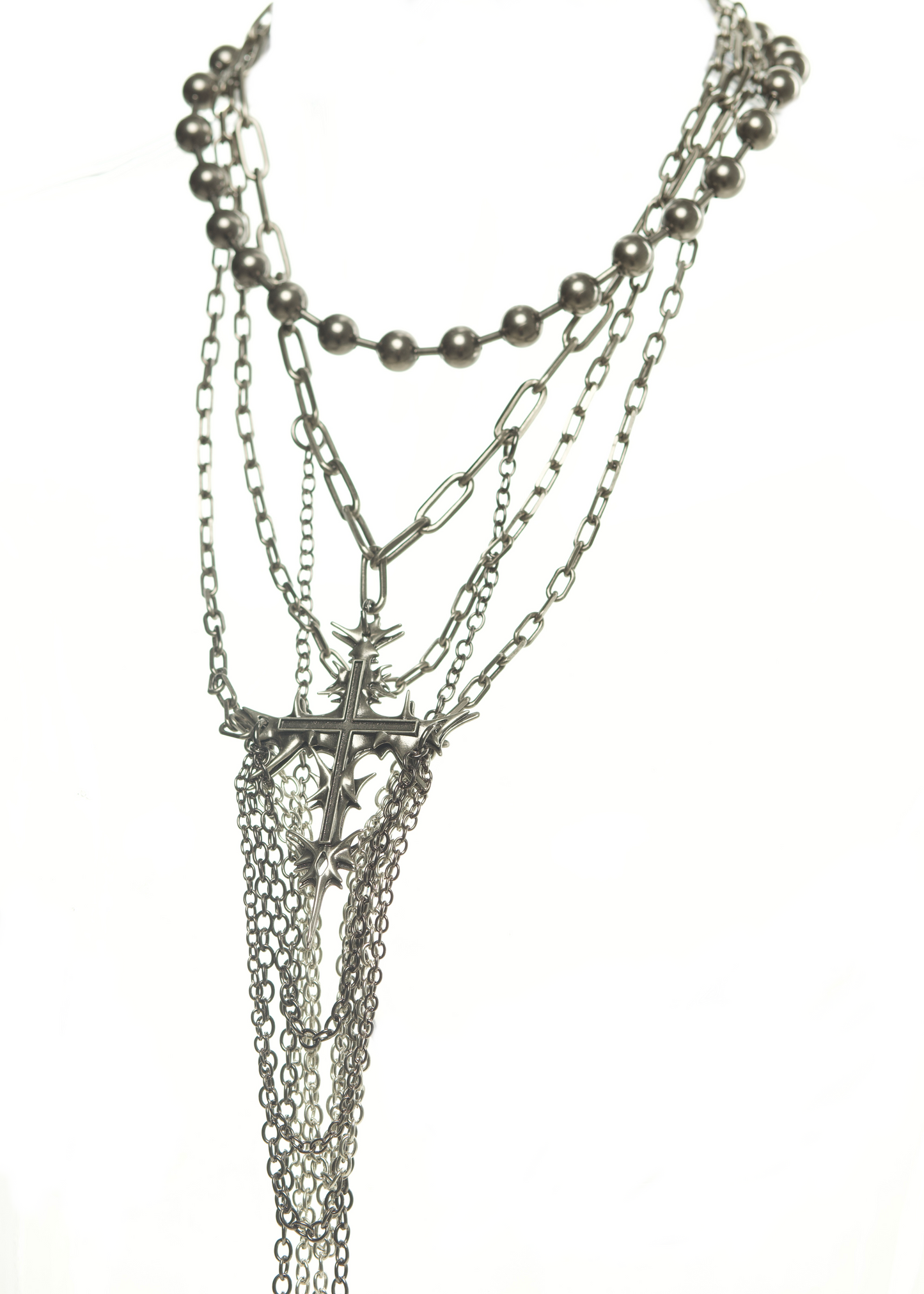 IIIMIII BlackPainting II Necklace #10