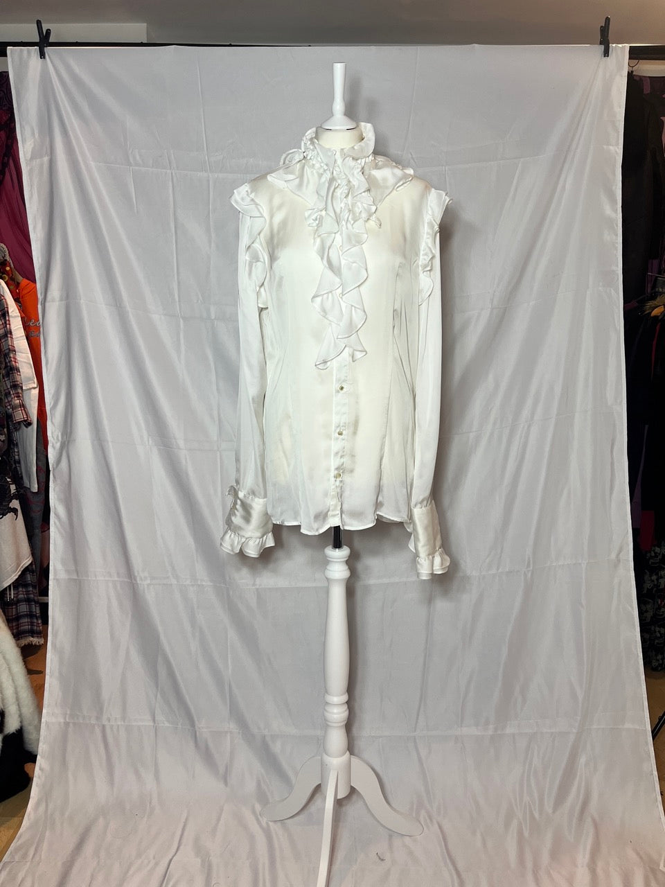 alice auaa Slik White Shirt