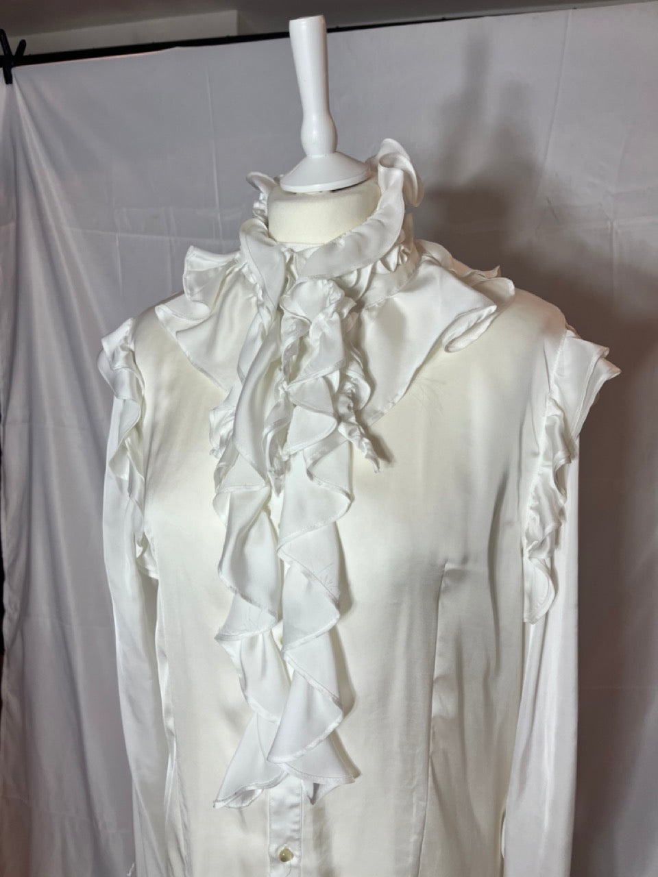 alice auaa Slik White Shirt
