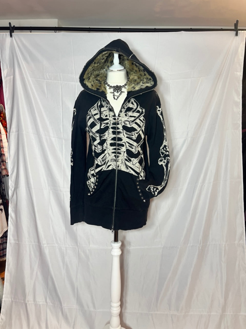 GLAD NEWS Skeleton Hoodie