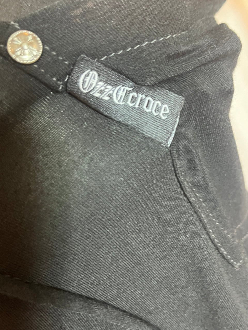 OZZ Croce Black Multi Layer Maxi Skirt