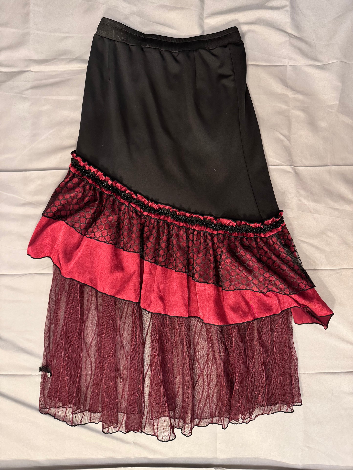 Qutie Frash Multi-Layers Mesh Skirt