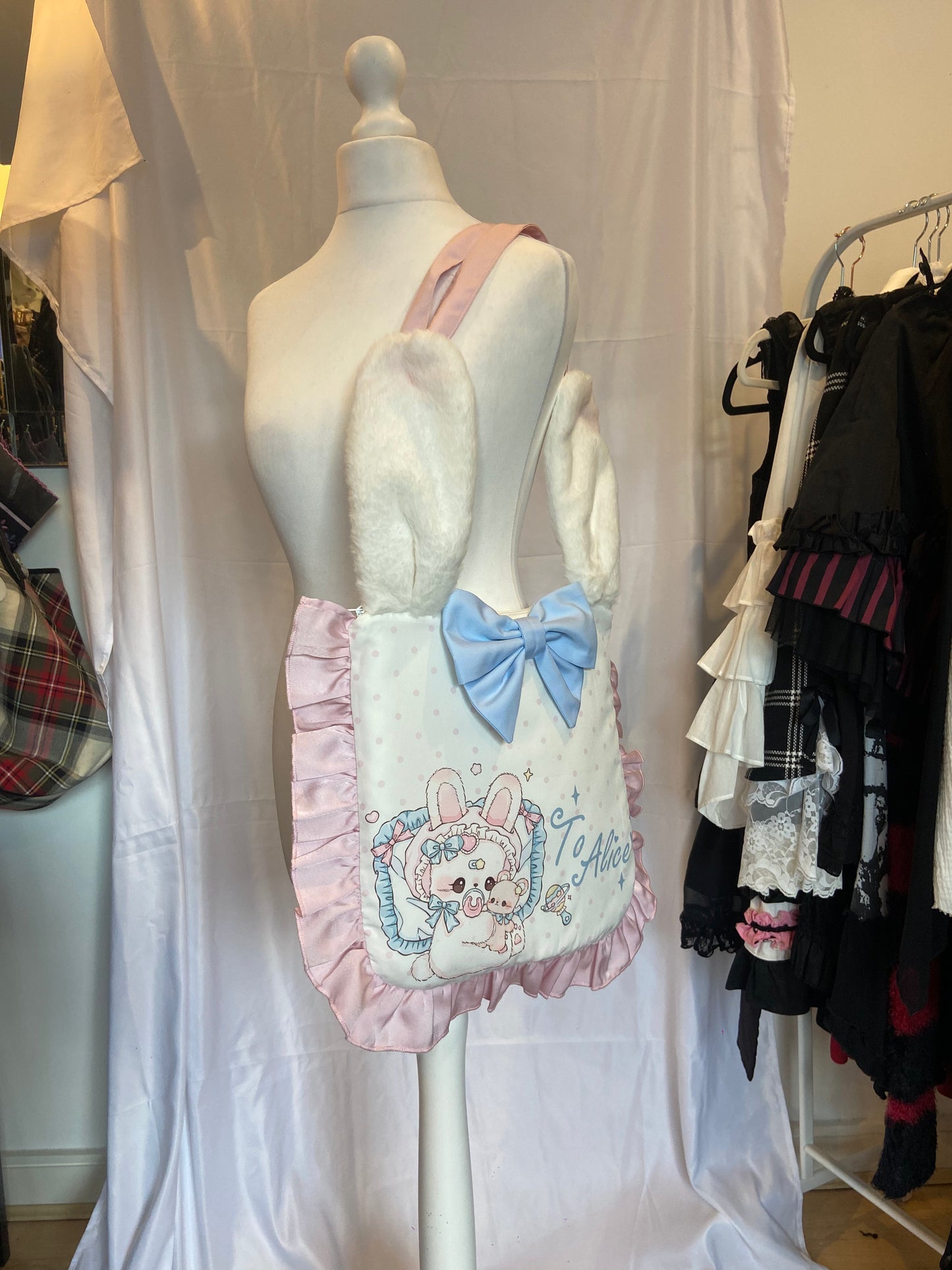 To Alice Bunny Tote Bag