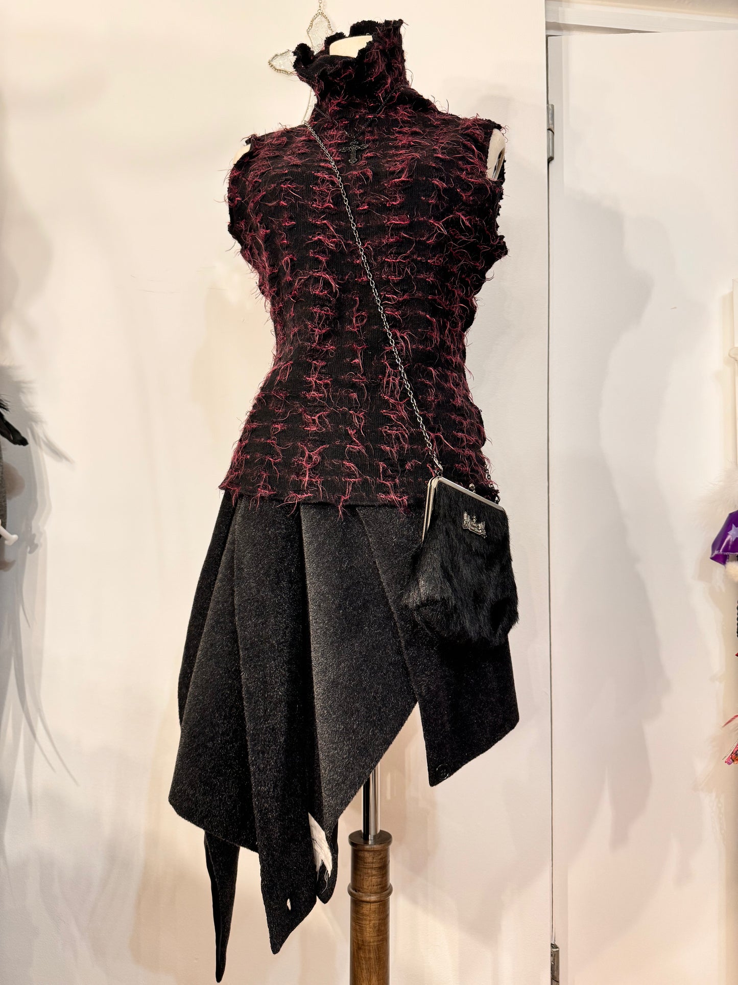 alice auaa Button Up Knit Skirt