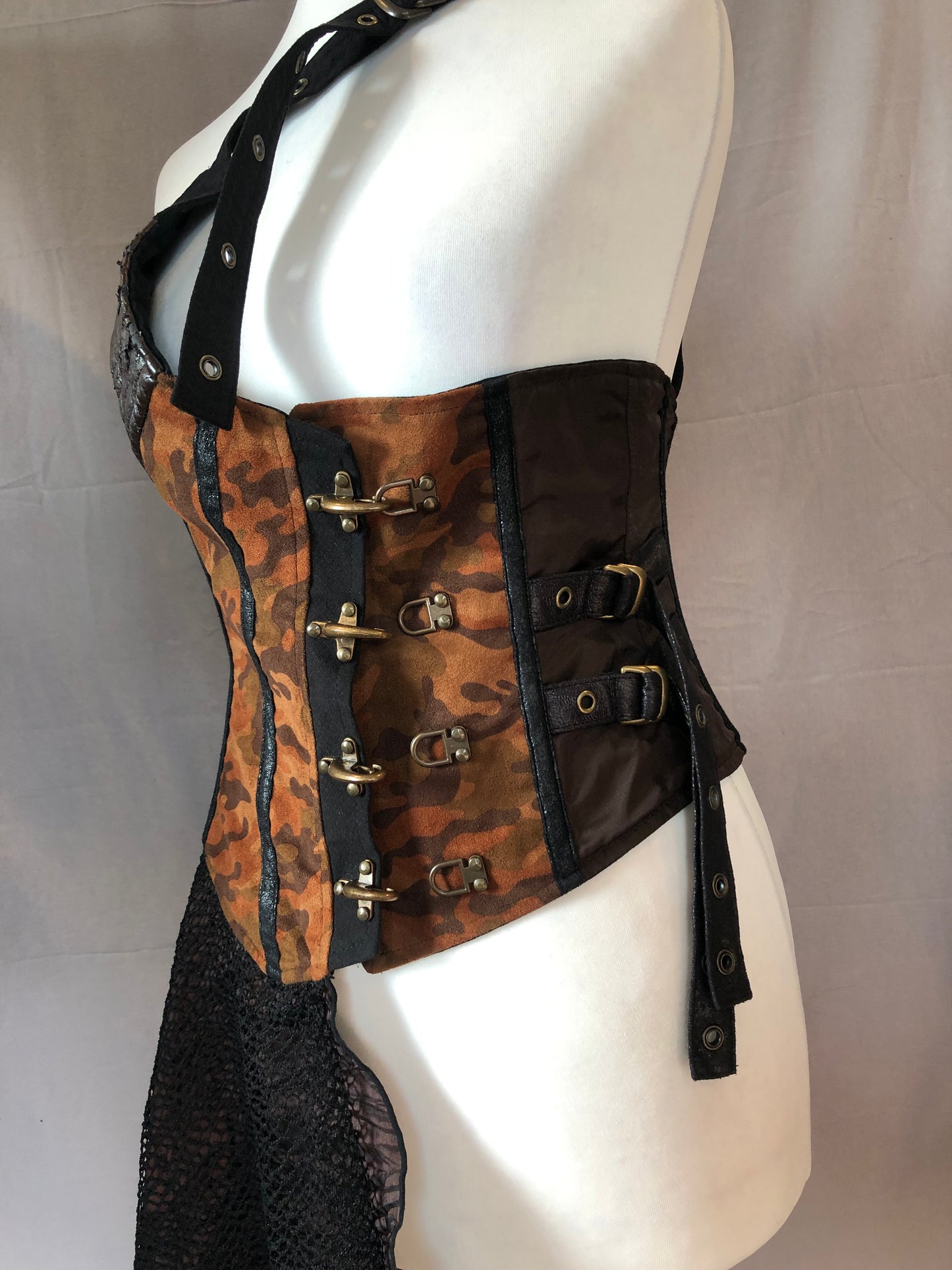 Qutie Frash Corset with Irregular Skirt