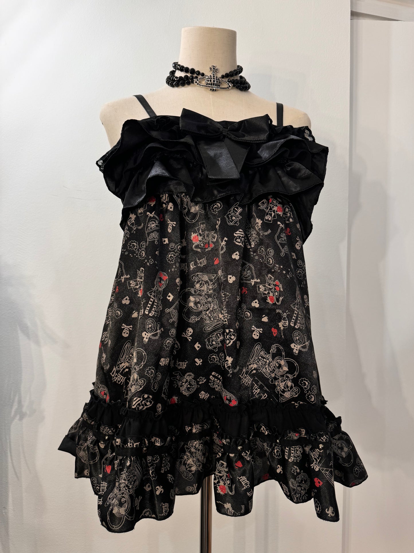 Sexpot Revenge Poker Print Tank Top Dress