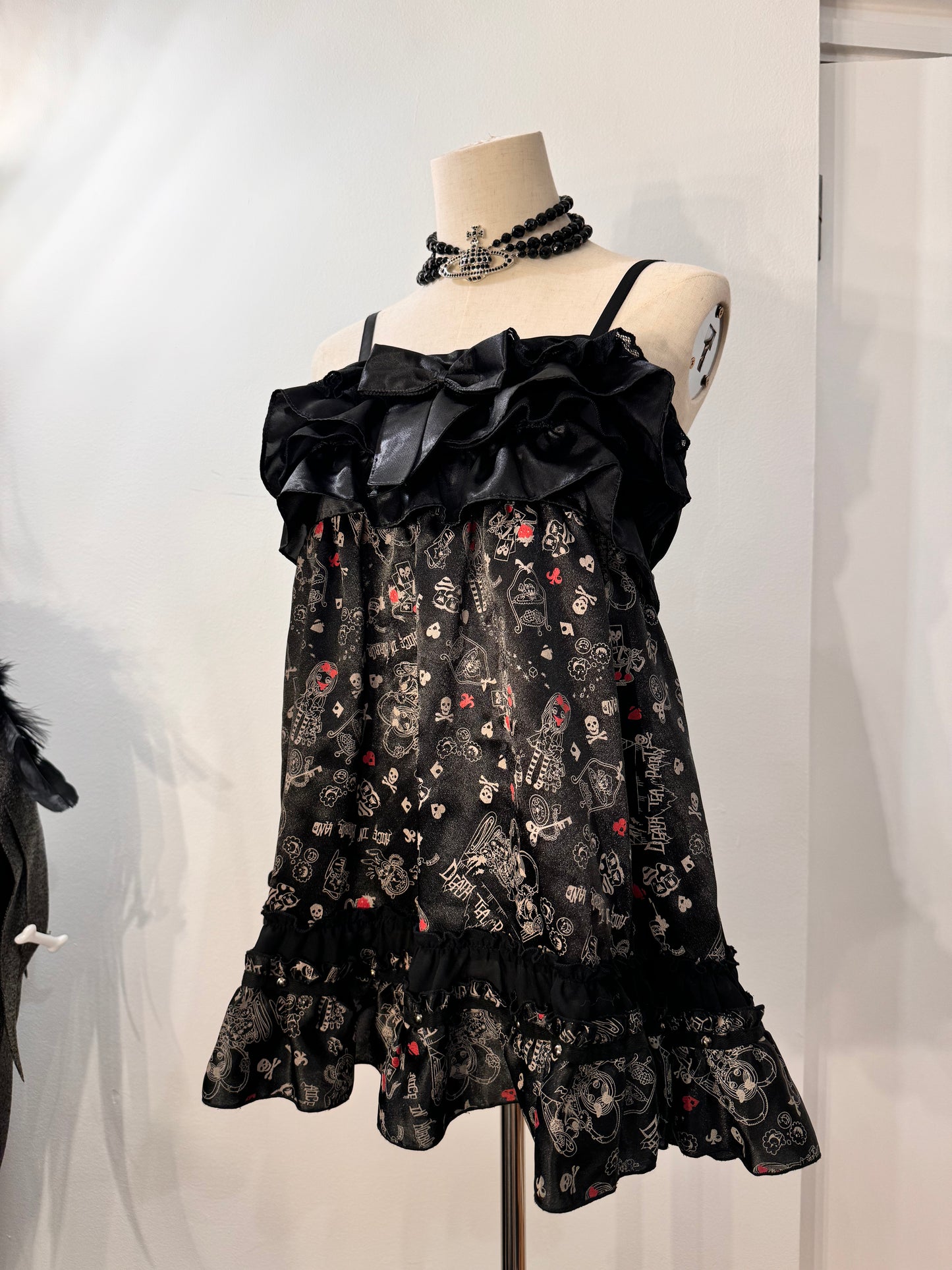 Sexpot Revenge Poker Print Tank Top Dress