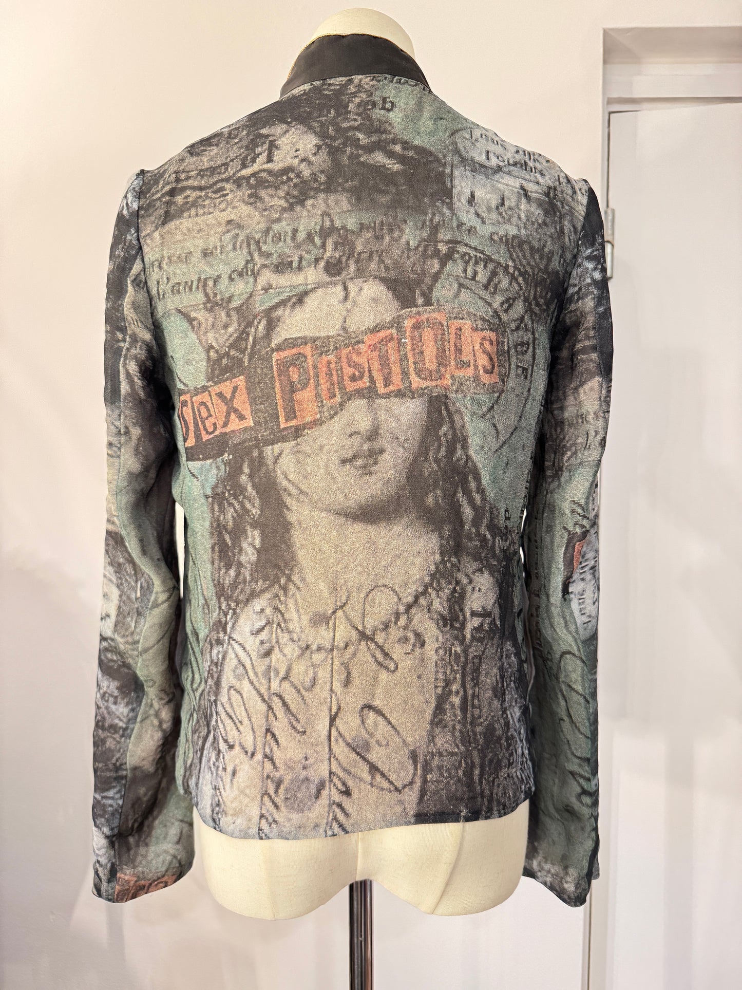 Share Spirit Sex Pistols Print Jacket