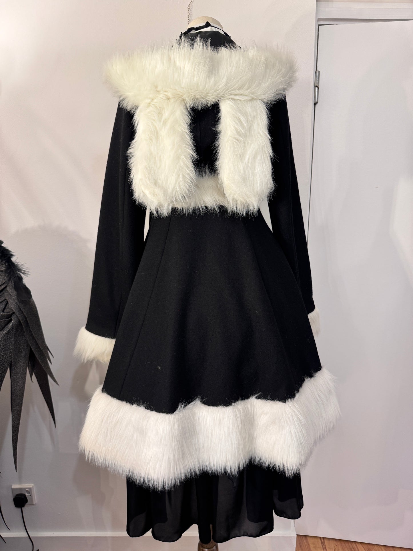 Putumayo Bunny Hood Fur Coat