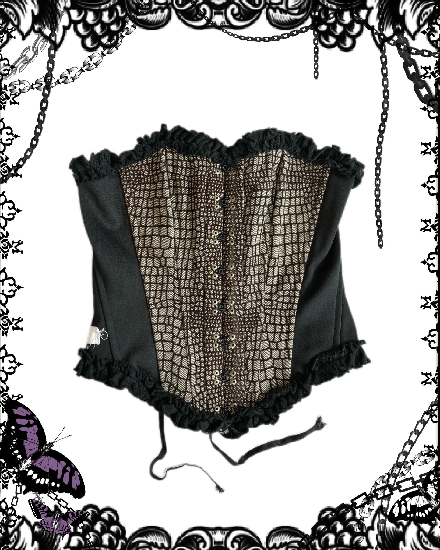 alice auaa 14AW Ruffle Corset