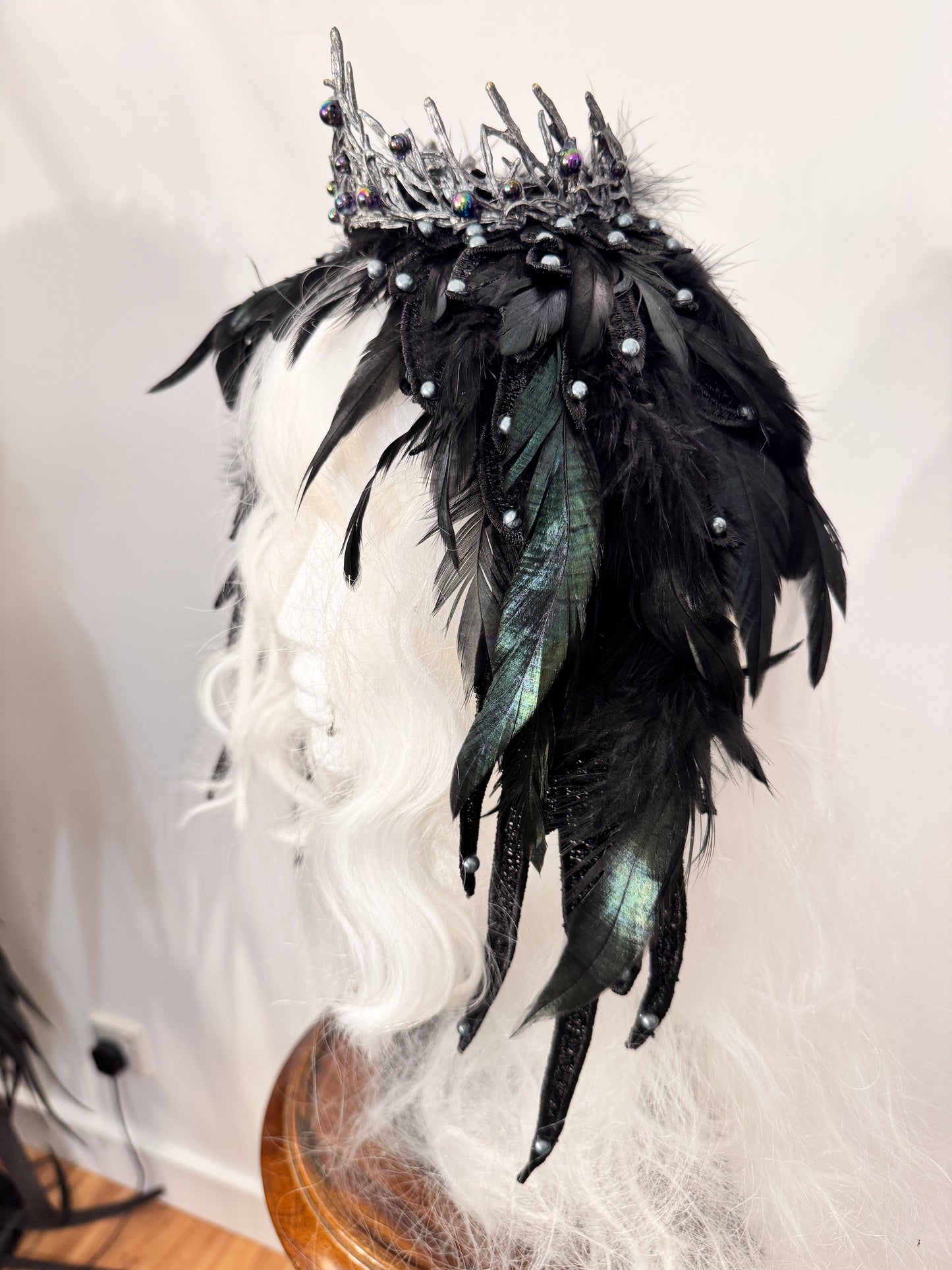 Atelier Beatrice Crown with Feather