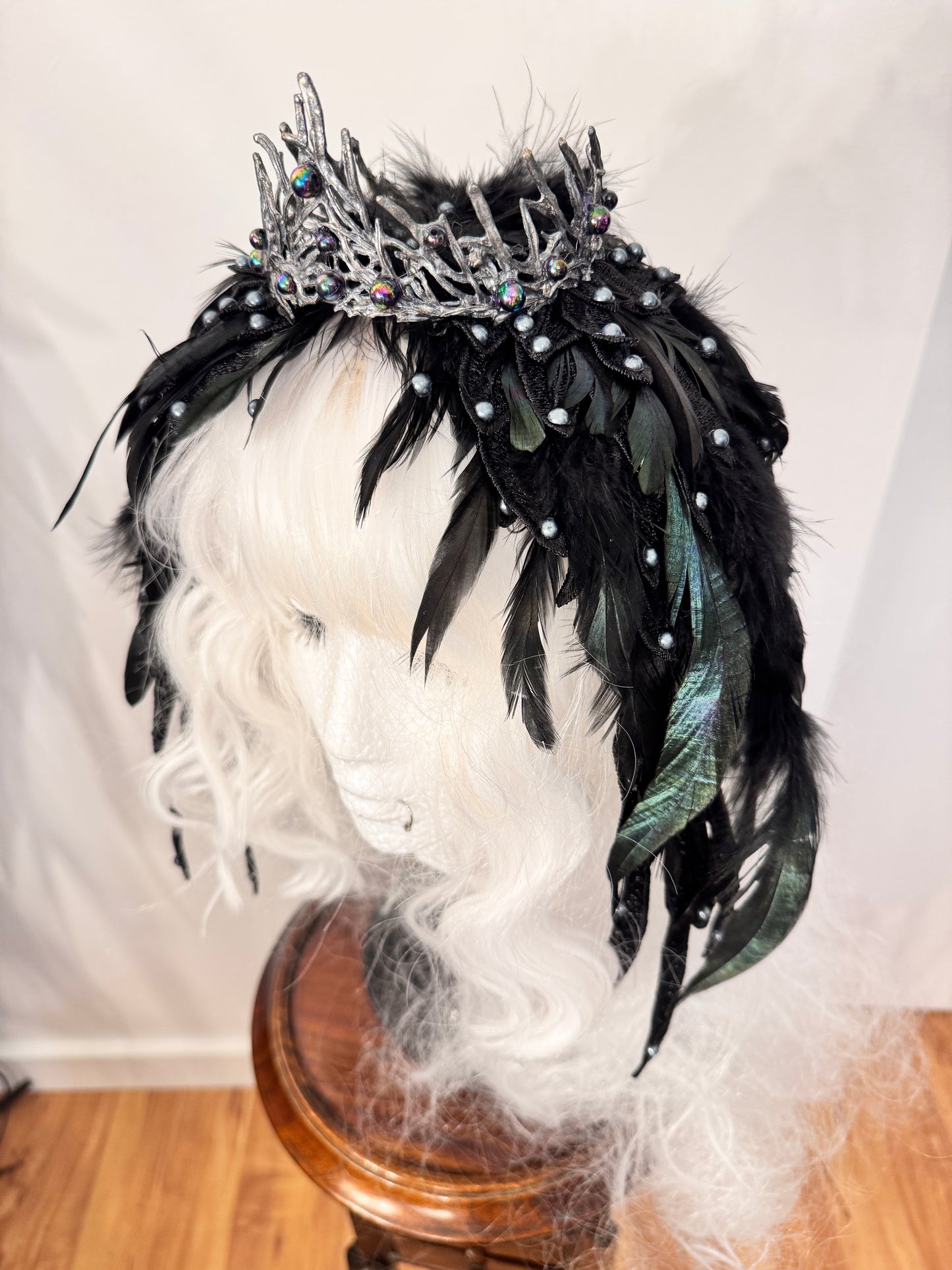 Atelier Beatrice Crown with Feather