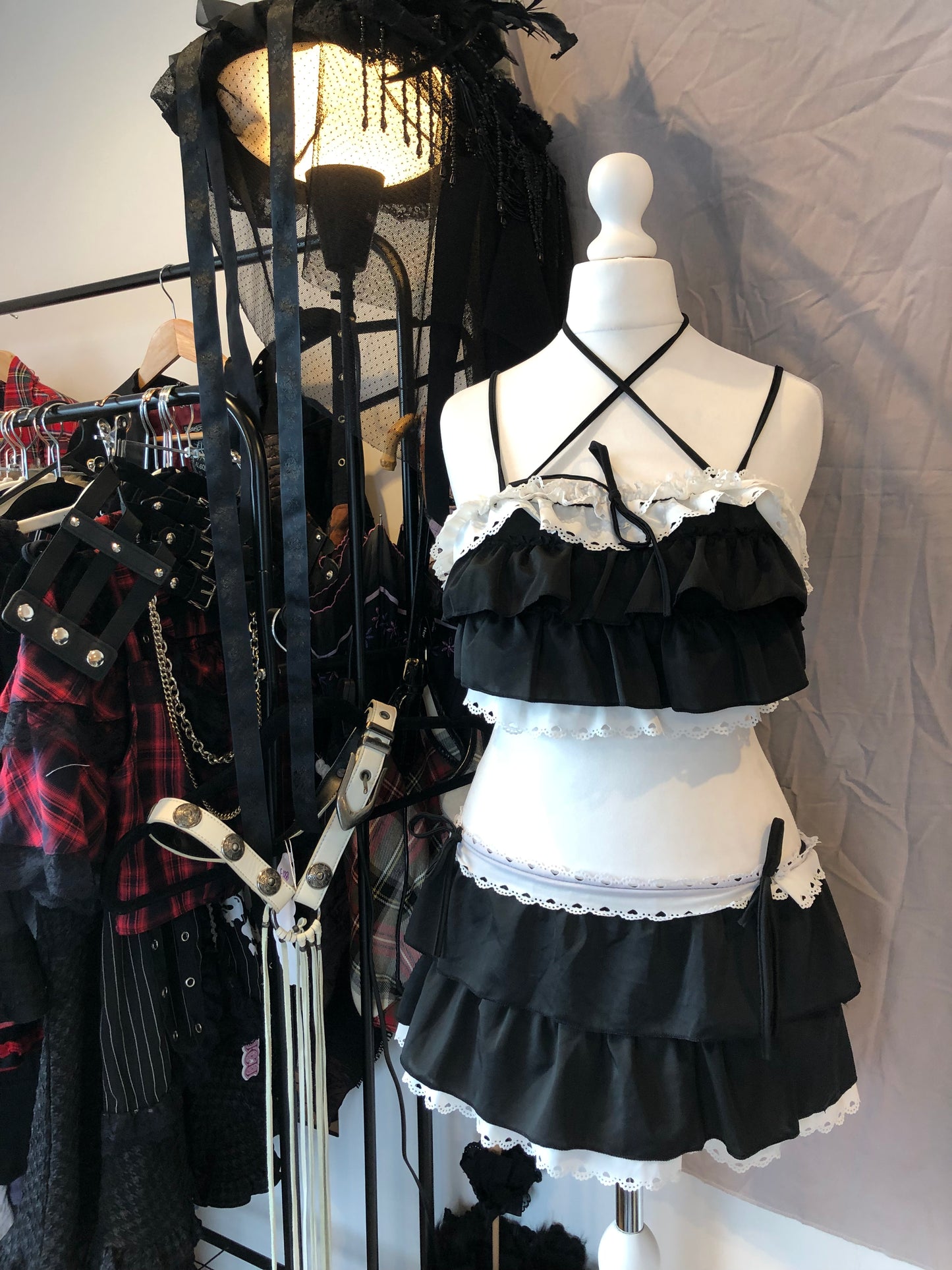 To Alice Ruffle Swimsuit Set