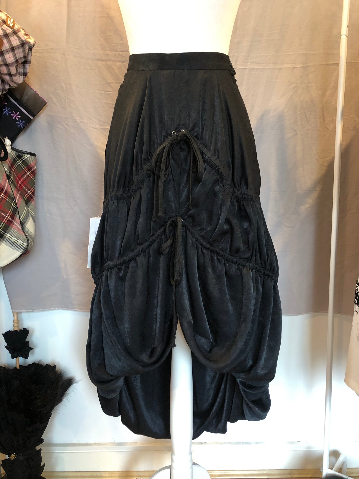 alice auaa Synched Suede Maxi Skirt