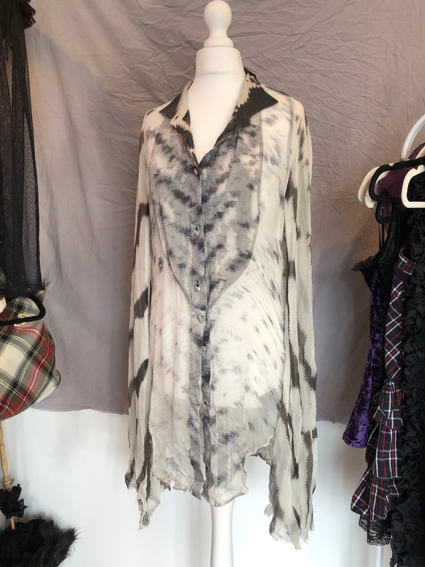 ifsixwasnine Tuxedo Blouse