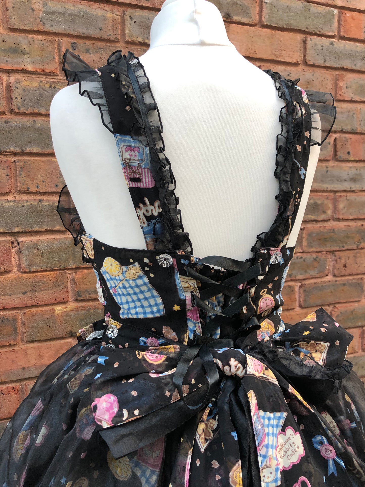Metamorphose Cookie Print Mesh JSK