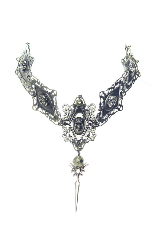IIIMIII BlackPainting III Necklace #6