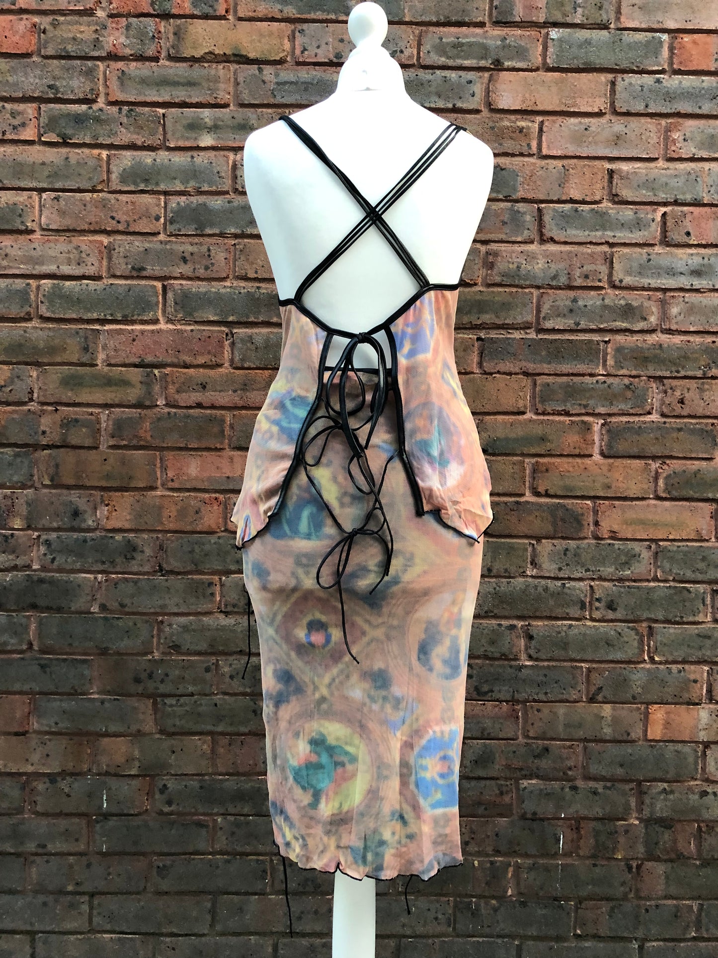OZZ ON Mesh Tank Top and Skirt Set