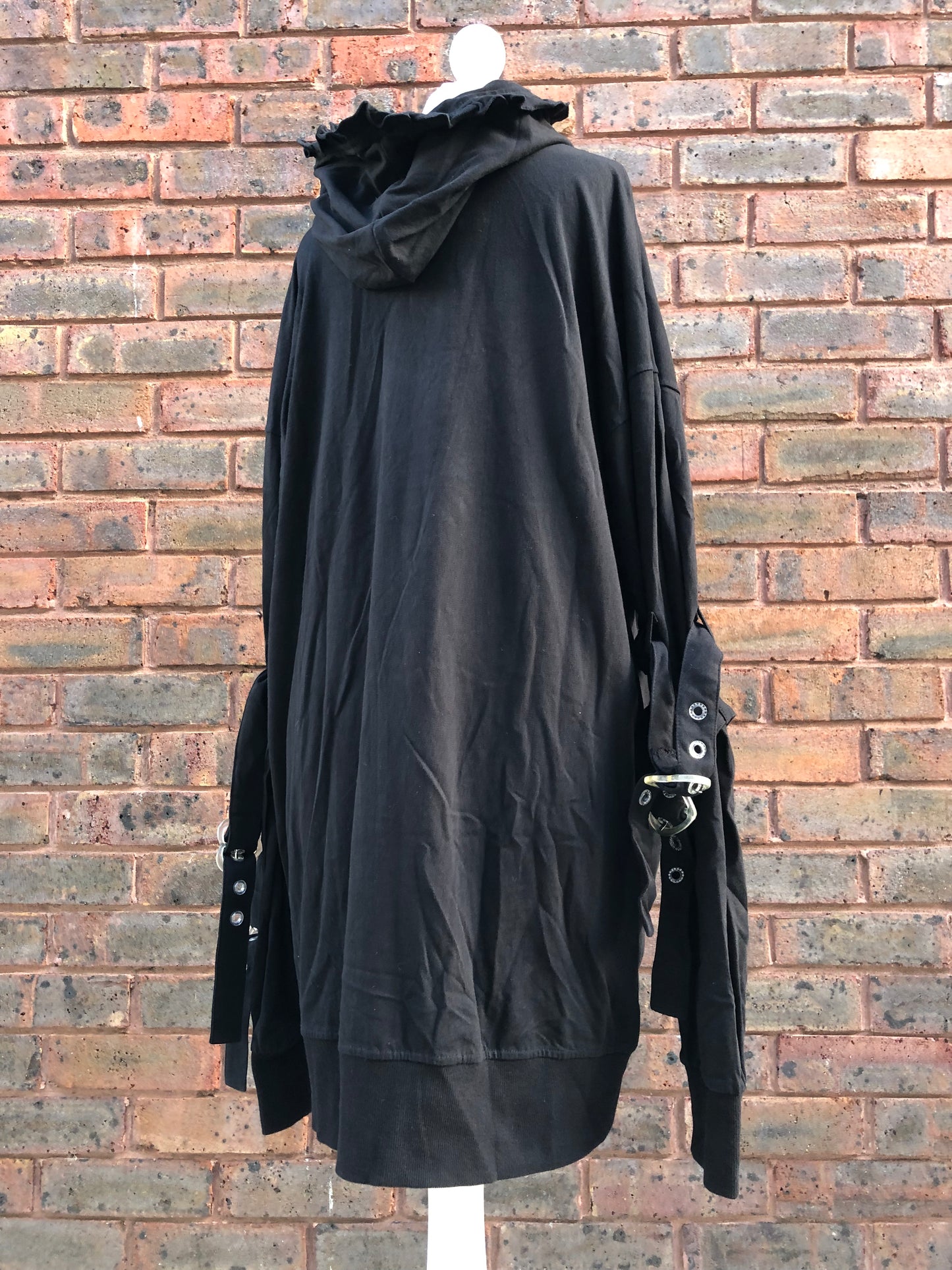 Ank Rouge Multi Strap Oversize Hoodie