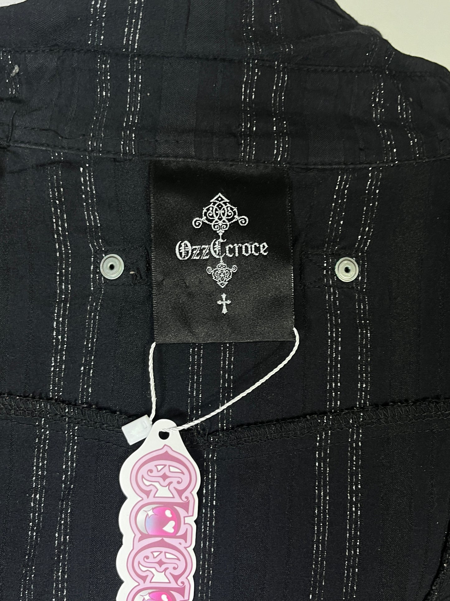 OZZ Croce Stripe Button Up