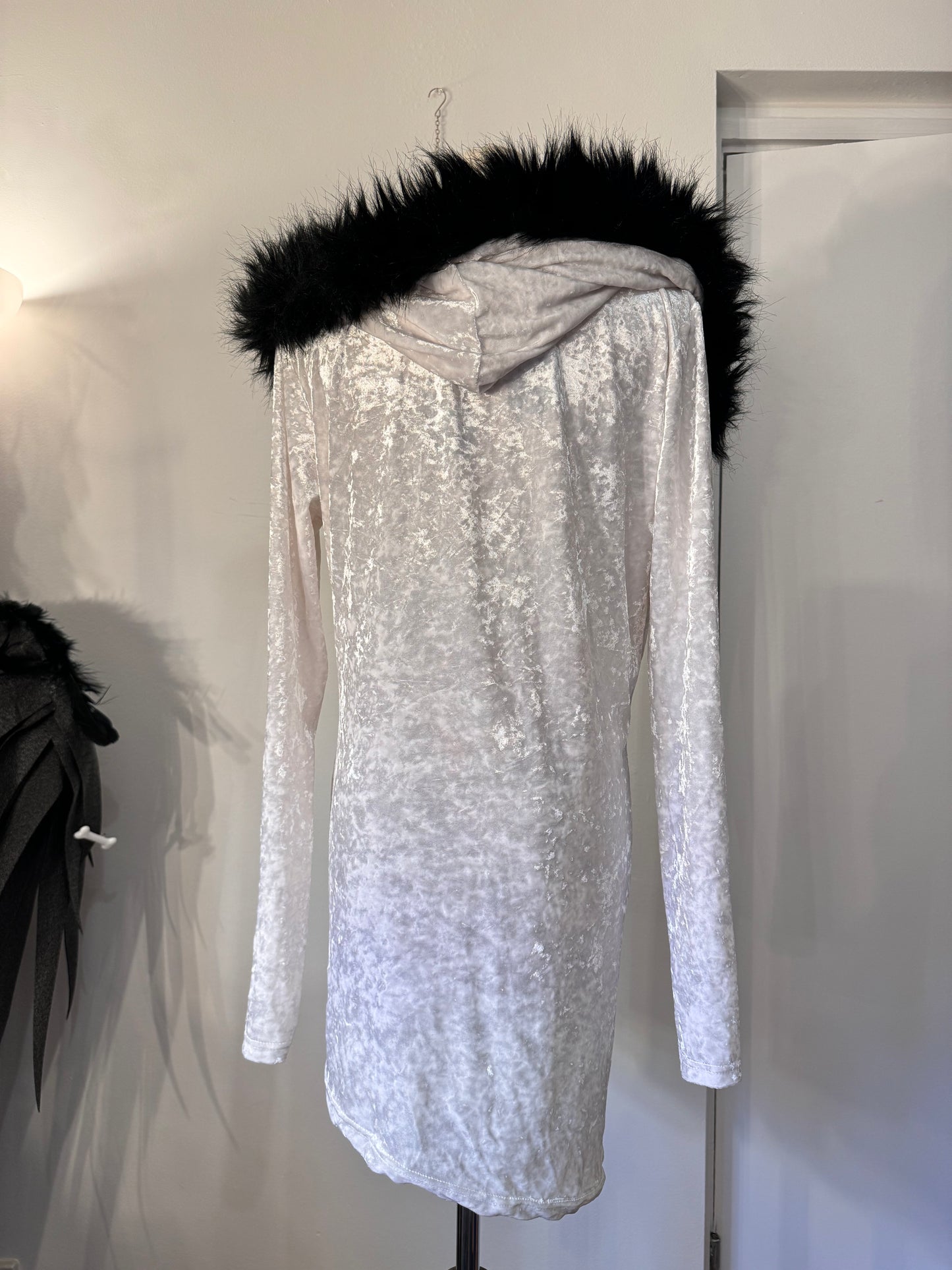 Civarize Fur Hood Zip-Up