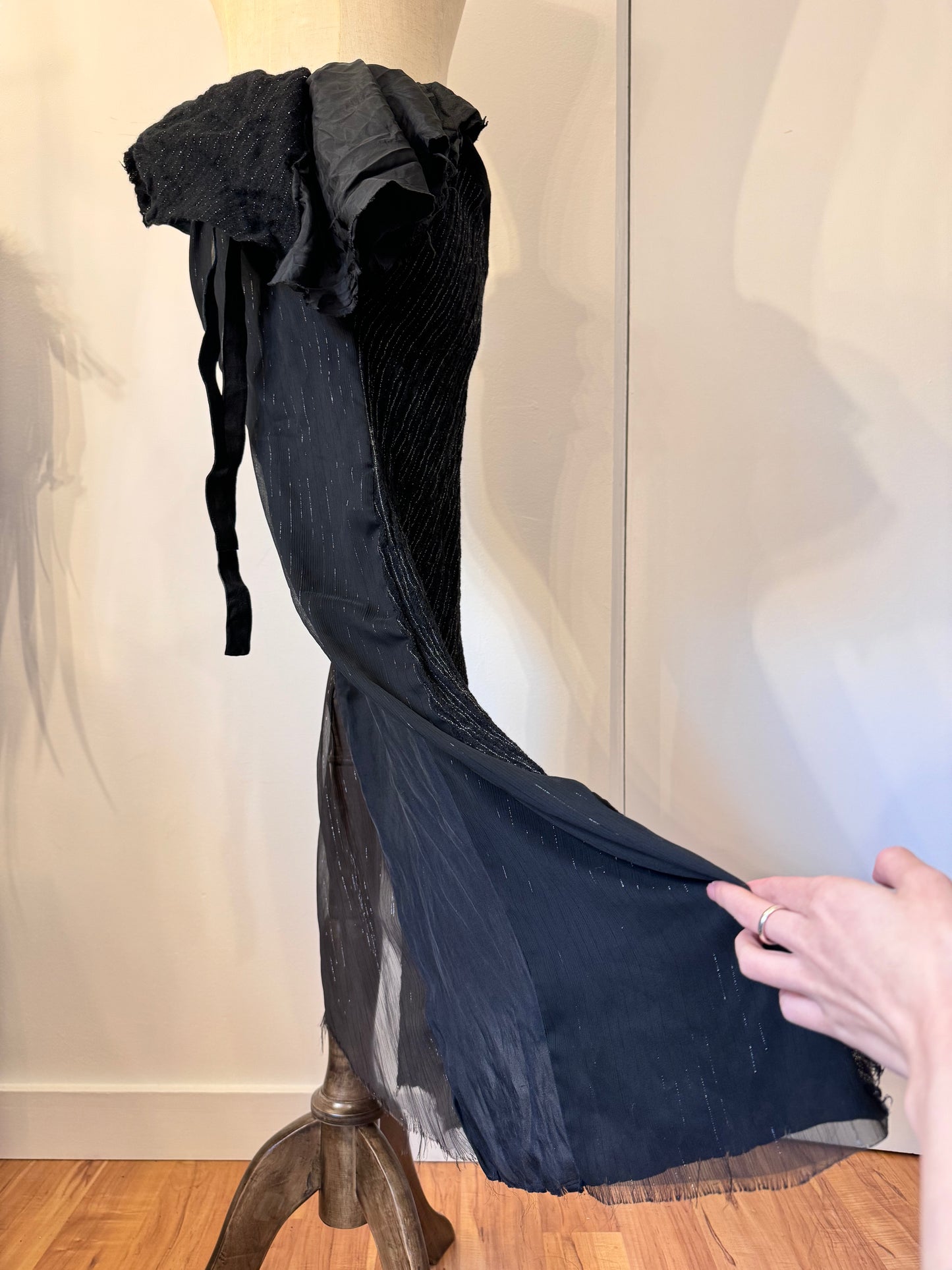 ifsixwasnine Multi-Layers Maxi Skirt